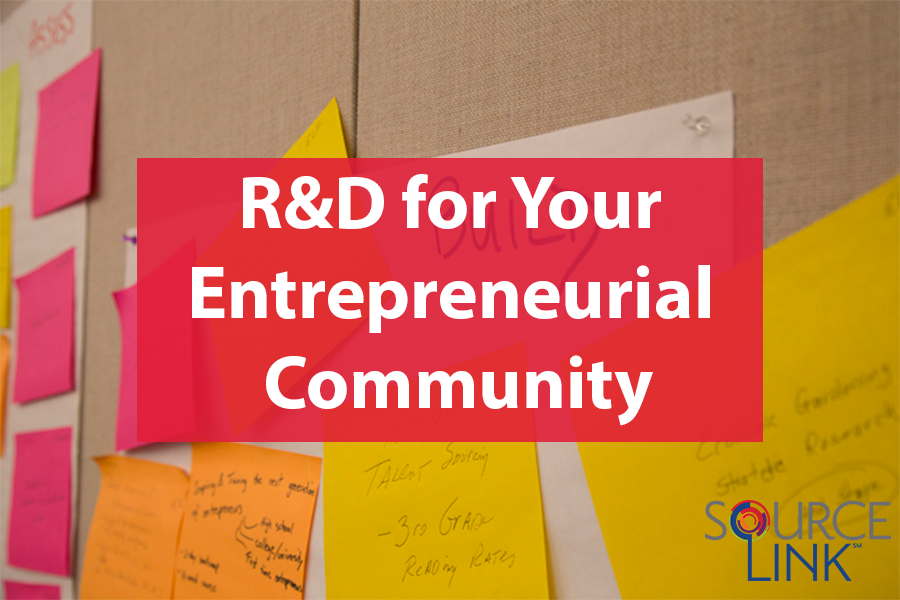 R&D for Your Entrepreneurial Community