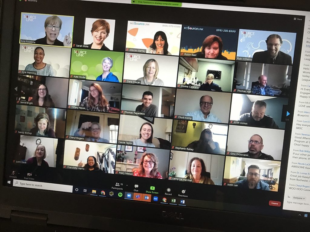 SourceLink COVID Recovery Response 21 SourceLink Affiliate Zoom Meeting COVID