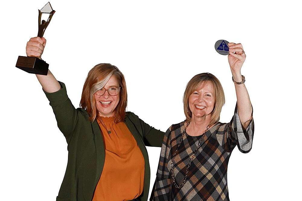 Team Members Earn Stevie Awards 22 Dara Macon Sarah Mote Stevie Awards